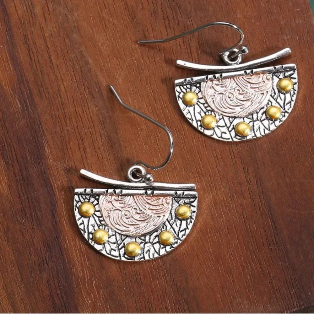 Geo Dangle Earrings N1532